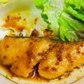 なつんこ★'s cooksnap of when they made カジキマグロのハニーマスタードソース♪.