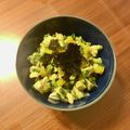3yes's cooksnap of when they made お魚要らず☆アボタクのなめろう丼！.