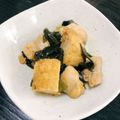 ★ぴよぴよ501★'s cooksnap of when they made 大量消費「わかめと鶏もも肉の炒め煮」.