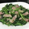 Remtan's cooksnap of when they made 簡単♪クレソンとベーコンのガーリック炒め.
