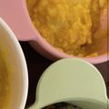 まいぴー✳︎'s cooksnap of when they made 離乳食中期＊高野豆腐とバナナのプリン風.