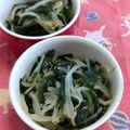 赤い電話's cooksnap of when they made モヤシとワカメの中華辛子漬け.