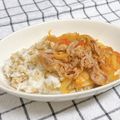 ゆづキッチン's cooksnap of when they made オートミールの豚キムチ丼.