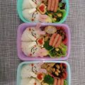 mutsu＊'s cooksnap of when they made バレンタインキャラ弁！ハートのうさぎ.