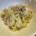 cafe55's cooksnap of when they made 簡単レンチン☆白菜とツナの旨和えサラダ.