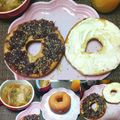 うたかた。's cooksnap of when they made あんこ☆ベーグルサンド.