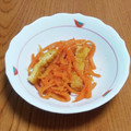 msft5632's cooksnap of when they made にんじんと油揚げのさっと煮.