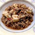 Moggieneko's cooksnap of when they made パパの手作り麻婆豆腐！.