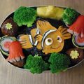 レディーかか's cooksnap of when they made キャラ弁　ファインディングニモ.