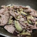 S_Tomokiyo's cooksnap of when they made 【簡単】ナスと牛肉の粒コショウ炒め.