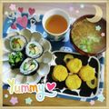 海理ママ's cooksnap of when they made ラップで簡単♪巻き寿司.