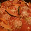 Ｍぱん's cooksnap of when they made トマト缶で煮るだけ☆簡単ミートボール.