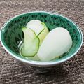 り～たん。's cooksnap of when they made らっきょ漬けにきゅうりで✿楽々酢の物.
