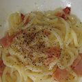 mikiha5's cooksnap of when they made 簡単！レンジで♪5分でカルボナーラ.