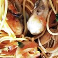 ともみ⭐️'s cooksnap of when they made 牡蠣とほうれん草のバター醤油パスタ.