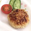 ほあちん's cooksnap of when they made 鶏ミンチで。うちのコロッケ♪.