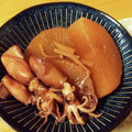 ぺったらこ☆'s cooksnap of when they made 豆イカで～大根とイカの煮物.