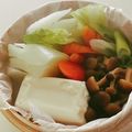 yokoyoko76's cooksnap of when they made 蒸し野菜と、蒸し豆腐！.