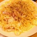 しょぼん玉's cooksnap of when they made 生クリームなし全卵で☆濃厚カルボナーラ.