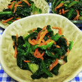 ととろ＆めい's cooksnap of when they made ほうれん草と人参の胡麻和え.