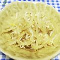 ととろ＆めい's cooksnap of when they made もやしとエノキのナムル.