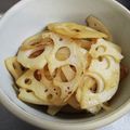 あたりめっこ's cooksnap of when they made ☺簡単作り置きおかず♪蓮根の焼きびたし☺.