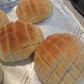 カックマ's cooksnap of when they made ミニバターロールパンでメロンパン.