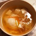 ハナぺちゃです's cooksnap of when they made 落とし卵の味噌汁.