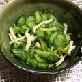 はちみつlove's cooksnap of when they made きゅうりのさきいかあえ.