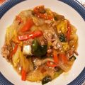 ハナぺちゃです's cooksnap of when they made あんかけとろ～り❤豚肉と野菜のうま煮❤.