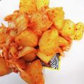 えつおくん's cooksnap of when they made ✿じゃがいものキムチバター炒め✿.