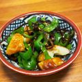 のらねこにゃん's cooksnap of when they made 塩昆布入り♪ピーマンとちくわのきんぴら.
