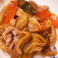 ナス科の地上絵's cooksnap of when they made ポンの豚バラ白菜の豆板醤炒め.