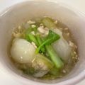326rei's cooksnap of when they made 優しくて大好きな【かぶの白だしそぼろ煮】.