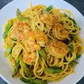 ズボラ母ちゃん830's cooksnap of when they made 赤エビ(赤えび)の超絶品 濃厚パスタ.