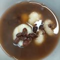 ☆うさたろさん☆'s cooksnap of when they made 豆腐1丁使い切り！やわらかヘルシー白玉♪.