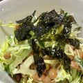 かのと's cooksnap of when they made 納豆とキャベツのねばねばサラダ.