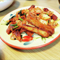τомоко's cooksnap of when they made キムチとさつま揚げのスタミナ炒め.