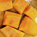 （・×・）♪'s cooksnap of when they made 離乳食 後期～ 簡単カボチャの煮物.