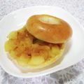 ＠迷子＠'s cooksnap of when they made りんごの甘煮と蜂蜜シナモントースト.