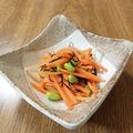 やなぎだまこ's cooksnap of when they made 人参と枝豆の塩昆布あえ.
