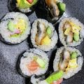 さぼさぼサボ's cooksnap of when they made **アボカド・サーモン巻き寿司**.