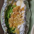しらたまこむぎ's cooksnap of when they made フライパンで！鱈の簡単中華風ホイル蒸し.