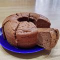 ヒ～ロ's cooksnap of when they made ホケミで簡単❗ココアチョコシフォンケーキ.