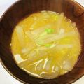 azbjbn's cooksnap of when they made 大根たっぷり・大根のお味噌汁.
