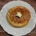 hata-eri's cooksnap of when they made ふわふ和*きなこパンケーキ.