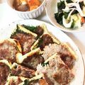 みなとのまんま's cooksnap of when they made ひき肉をのせた☆油揚げのパリパリ焼き.