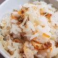 クックLH597C☆'s cooksnap of when they made 冷凍ホタテで～めんつゆ簡単炊き込みご飯.