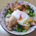 ねこのおかあさん☆'s cooksnap of when they made 簡単！ランチにぴったり♪焼きとり丼.