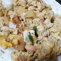 ✿ささ's cooksnap of when they made 長ネギと鶏モモ肉で♡親子丼。.